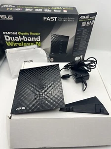Asus N600Gigabit Router Dual Band Wireless-N Pre Owned Working Condition - Bild 1 von 7