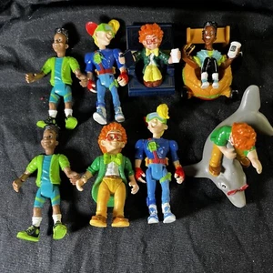 Vintage 1990 Burger King Kids Club Action Figures Lot Of 8 - Picture 1 of 9