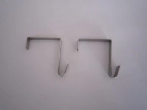20 Ganci Mod. B - metallo gancio Acciaio INOX per porte,armadio,cassetto,altro - Foto 1 di 1
