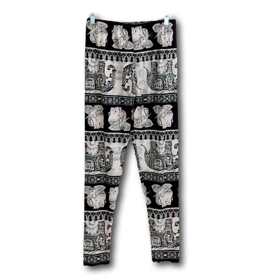 Leggings Depot Pants Plus Size Elephant PatternFitness Sporty Yoga NEW Z1 - Image 1 of 4