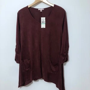 NEW John Paul Richard Women Shirt Size Large POCKETS Business Casual Office Gift - Picture 1 of 6