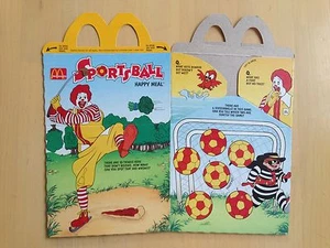 1990 McDonald's Happy Meal Box, Sportsball - Picture 1 of 3