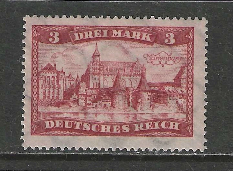 Germany 1924   3 Mark Marienburg  issue mint**, $ 106.00 - Image 1 of 1