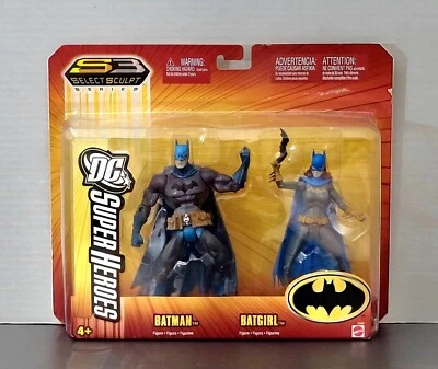 DCUC DC Universe Classics DC SuperHeroes S3 Select Sculpt Paquete de 2 Batman Batgirl Foto 1 de 2