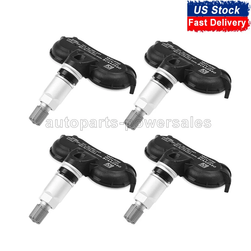 Sensor de presión de neumáticos TPMS de 4 piezas para Toyota Tundra 5,7 L 2006-2017 42607-0C080 Foto 1 de 4