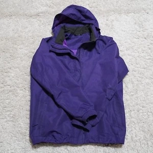 Helly Hansen Junior Purple Rain Coat Size 16/L (Girls), S/M (Women's) - Picture 1 of 10