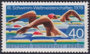 F-EX48254 GERMANY BERLIN MNH 1978 SWIMMING CHAMPIONSHIP. - Picture 1 of 1