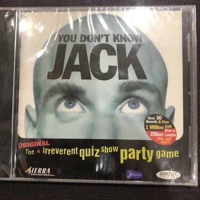 You Don't Know Jack (PC, 1998, NR) RETRO VIDEO GAME - COMPLETE - BRAND NEW - Image 1 of 4