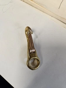 *Brass Snap Hook P/N 341, 3/8 Eye, lot of 10 - Picture 1 of 4