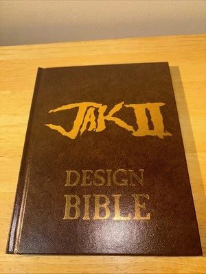 BRAND NEW JAK II 2 DESIGN BIBLE BOOK HARD COVER ART ARTBOOK PS4 LIMITED RUN GAME - Image 1 of 4