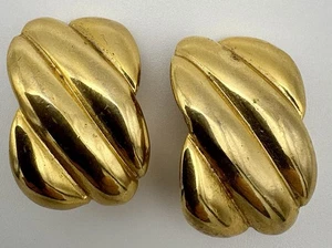 Ohrclips Vintage gold 80 er BO52 - Bild 1 von 3