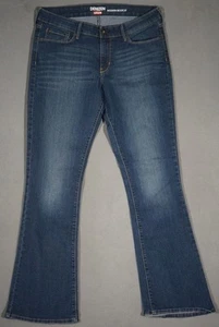 XA03466 ***LEVI'S*** DENIZEN MODERNO CORTE BOTA MUJER WESTERN BLUE JEANS talla 16 LARGO - Imagen 1 de 6