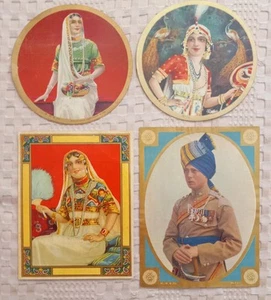 Prince Edward of Wales / King Edward VIII / Indian Women / 1920s labels / India - Picture 1 of 6