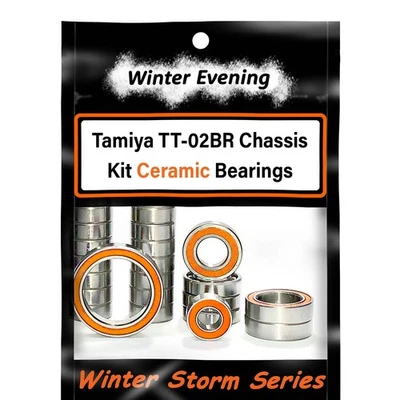 Tamiya TT-02BR Chassis Kit | Stainless + Ceramic Bearing Kit - Image 1 of 3