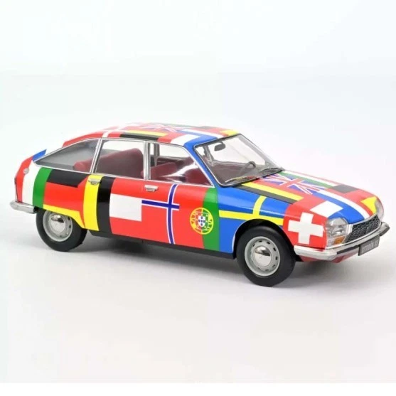 1/18 CITROEN GS DRAPEAUX 2ND VERSION 1972 NOREV 181667 - Immagine 1 di 1
