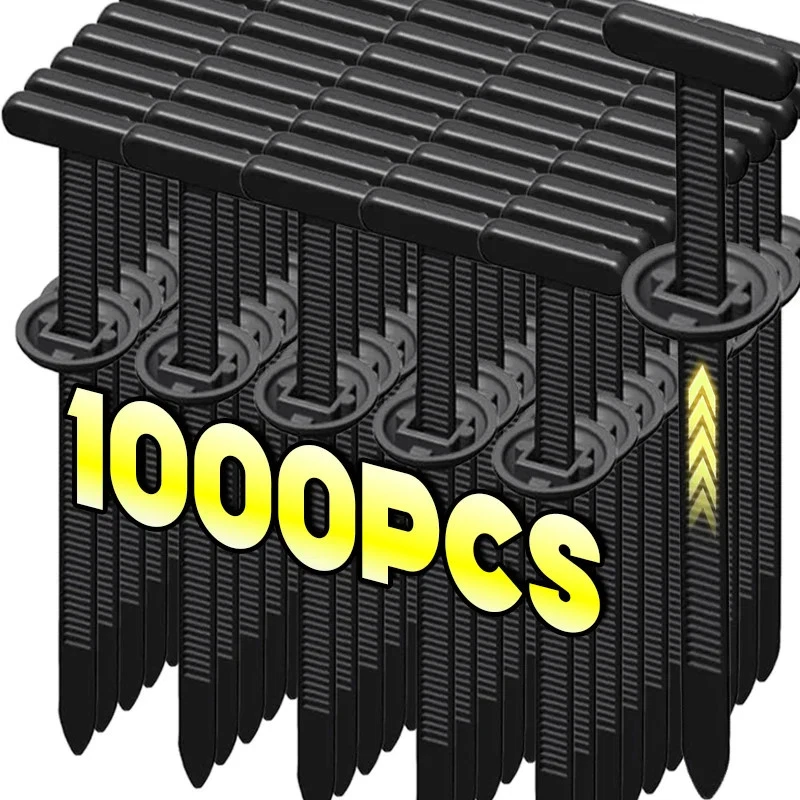 YABUBESTSHOP 1000 Stück Nylon Kabelbinder Schnallen Schrauben für Auto Befestigung
