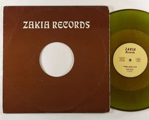 Funk-Shun "I Want Your Love" 12" Zakia Rare Yellow Wax HEAR - Imagen 1 de 2