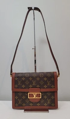 Bolsa de ombro Louis Vuitton Dauphine monograma França alça ajustável vintage - Imagem 1 de 4