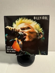 Billy Idol Live In NY Disclive Limited Edtion 2003 Rock 2x CDR 597/1000 Rare - Imagen 1 de 9