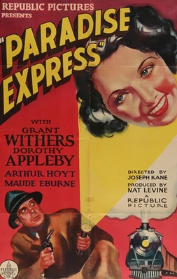 Paradise Express Colorized Public Domain DVD Patricia Farr, George Houston - Image 1 of 3