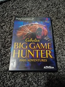 Cabela's Big Game Hunter 2005 Adventures PlayStation 2 PS2 Game Complete Tested - Picture 1 of 6