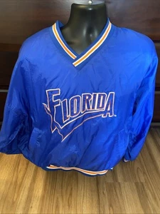 Vintage Florida Gators Chalkline Jacket Mens XL Pullover Football V Neck - Picture 1 of 7