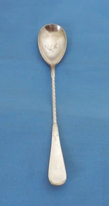 1877 Cascate del Niagara Oneida placcato argento OHSOHS323 cucchiaio parfait manico ritorto - Foto 1 di 11