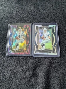 2024 Panini Select Drew Bledsoe Purple Shock/Silver Die-Cut Cards! /360! - Bild 1 von 2