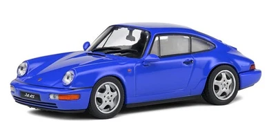 SOLIDO, PORSCHE 964 RS bleu 1992 , échelle 1/43, SOL4312901 - Photo 1/3