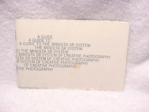 Guide to the Minolta SR System | $6.55 | - Picture 1 of 1