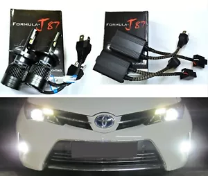 LED G8 Canceler 9003 HB2 H4 5000K White Two Bulbs Head Light Replace Dual Beam - Picture 1 of 12