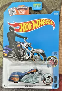 Hot Wheels Bad Bagger - Hot Wheels MOTO - Treasure Hunt - Picture 1 of 1