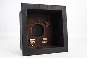 Antique Homemade Large Format Camera Recessed Lens Board with Packard Shutter - Picture 1 of 7