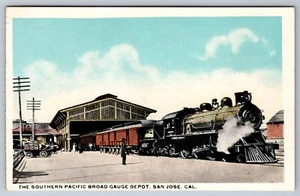 Estación de ferrocarril de calibre ancho Southern Pacific en San José CA - sin publicar - Imagen 1 de 2