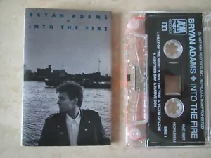 Bryan Adams Into The Fire 1987 Cassette excellent condition - Picture 1 of 1