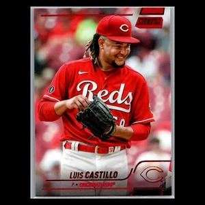 2022 Topps Stadium Club - #99 Luis Castillo Red Foil - Cincinnati Reds - Picture 1 of 2