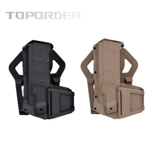 Movable Pistol Holsters Flashlight For Colt 1911 Waist Belt Right Hand Holster - Picture 1 of 6
