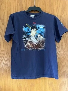 Majestic Minnesota Twins Joe Mauer #7 2010 Inaugural Season T-shirt Sz Youth XL - Picture 1 of 6