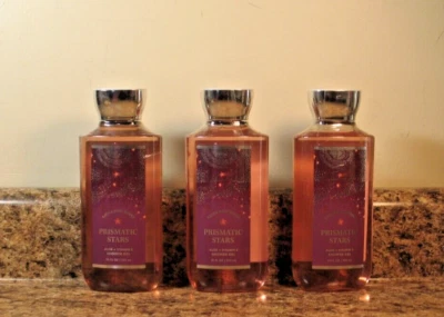 Bath & Body Works Prismatic Stars Shower Gel LOT Of 3 NEW - Image 1 of 2