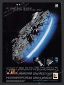 1999 Star Wars X-Wing Alliance Video Game Print Advertisement - Picture 1 of 1