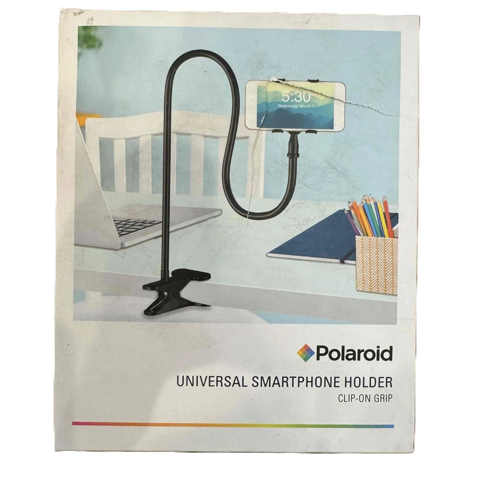 New Polaroid Universal Grip Multi-Directional Adjustable Smartphone Holder - Image 1 of 4