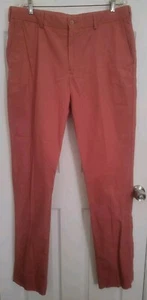 NWT Mens Size 38 Bills Khakis Weathered Red M3 Plain Front Trim Fit Poplin Pants - Picture 1 of 6