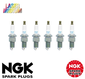 6 x NGK LASER IRIDIUM SPARK PLUGS - for Ford Fairmont AUII 4.0L 6 Cyl 2001 model - Picture 1 of 1