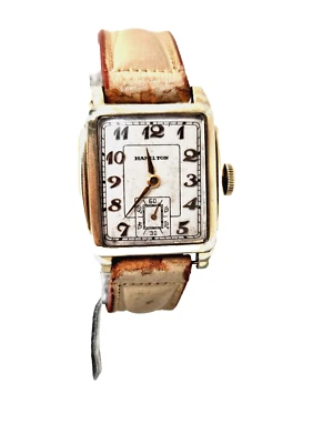 Reloj Pulsera Hamilton Vintage "Dixon" Calibre 987-E 17 Joyas Lleno de Oro 10K Foto 1 de 4