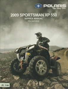JL146 Polaris Sportsman XP 550 Service Manual 2009 PN 9921830 - Picture 1 of 1