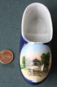 1920s Michigan City Indiana State Prison flow blue Dutch shoe John Dillinger---- - Picture 1 of 1