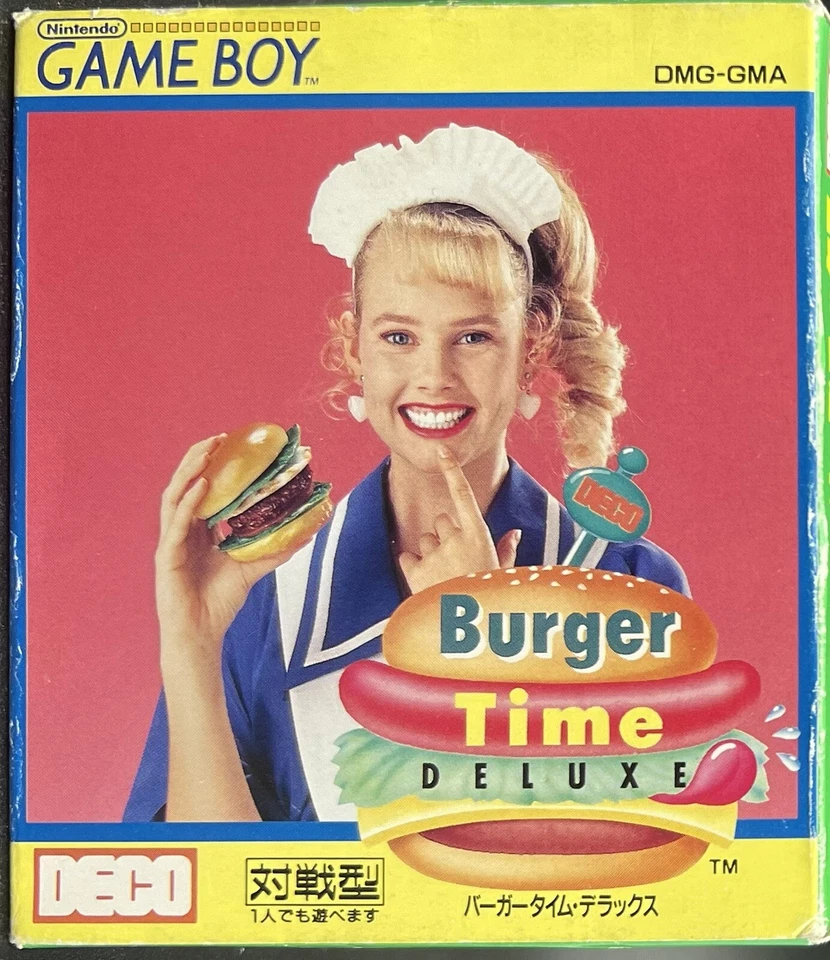 Game Boy GB - Burger Time Deluxe - Japan Edition - DMG-GMA - Image 1 of 4