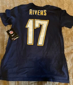 PHILIP RIVERS San Diego CHARGERS Football NIKE Jersey Style Youth M Shirt NEW - Picture 1 of 3