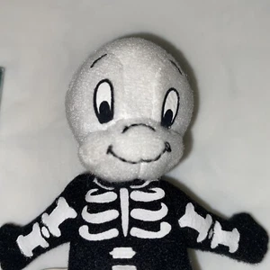 Starbucks 2003 Skeleton “Casper The Friendly Ghosts ” Finger Puppet 4" Rare - Picture 1 of 5