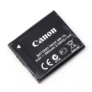 New Genuine Original Canon NB-11L battery for IXUS 125 IXUS 132 IXUS 140 CB-2LFE - Picture 1 of 4